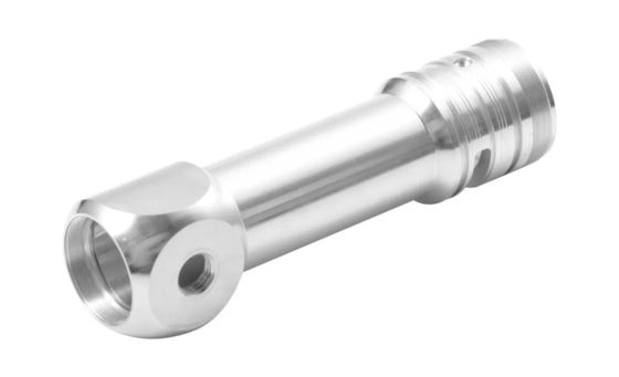 Galwanizacja Niestandardowe części CNC Twardość Aluminiowe części toczone Uchwyt mechaniczny