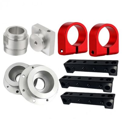 Al6063 Obróbka CNC Części aluminiowe Anodowanie Części frezarki CNC