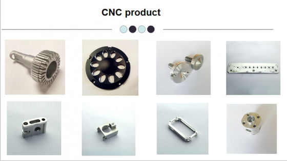 Sprzęt Części toczone CNC Piaskowany anodowany Element toczony CNC